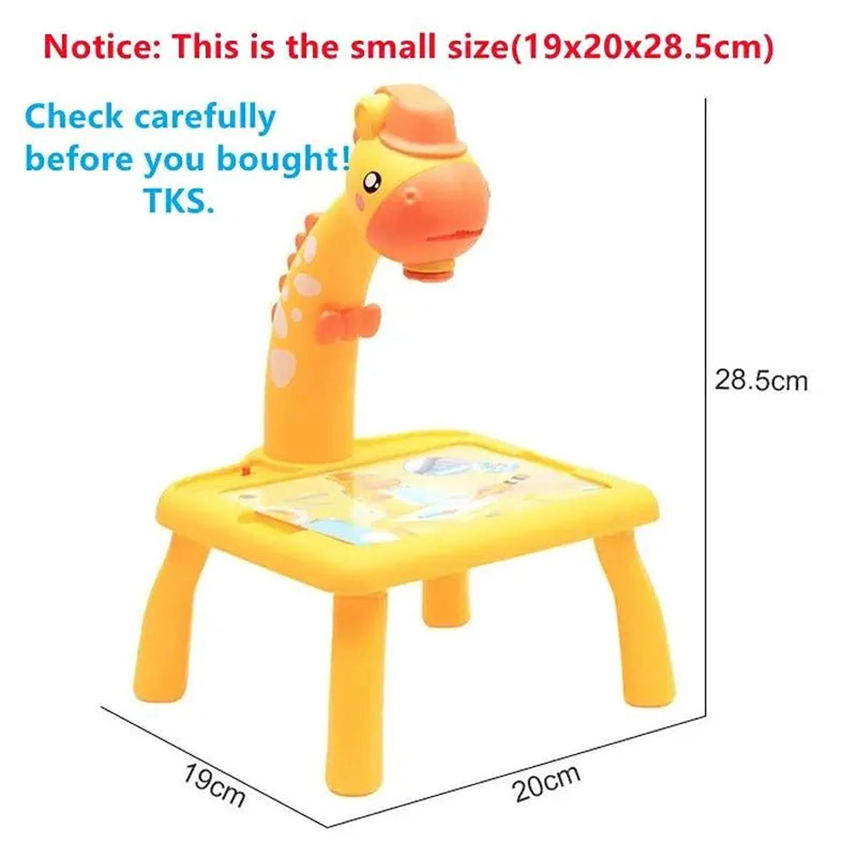 3 In 1 Kids Painting Drawing Activity Kit Projector Table - Deliverrpk