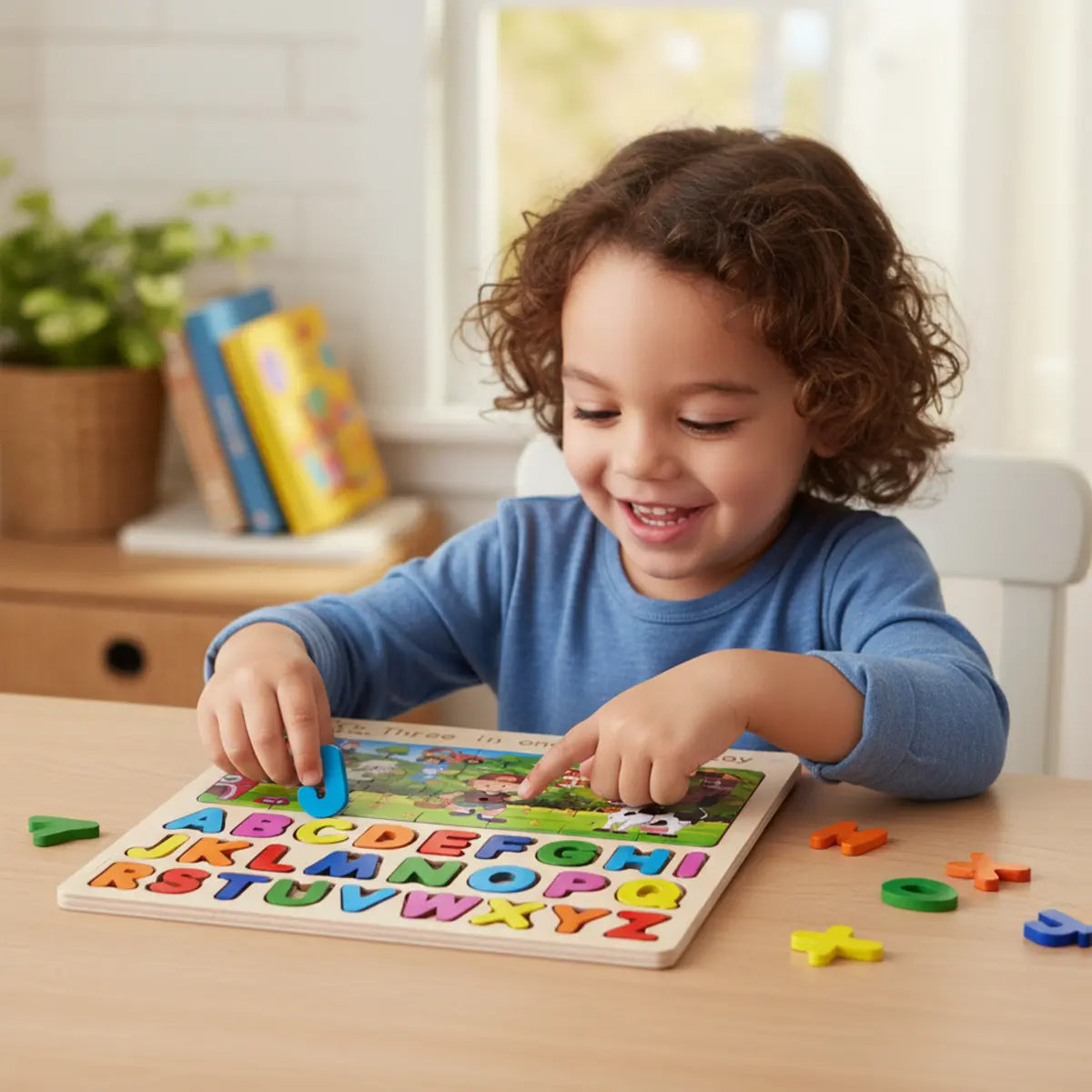 3 in 1 DIY Puzzle Board Game For Kids-Deliverrpk.