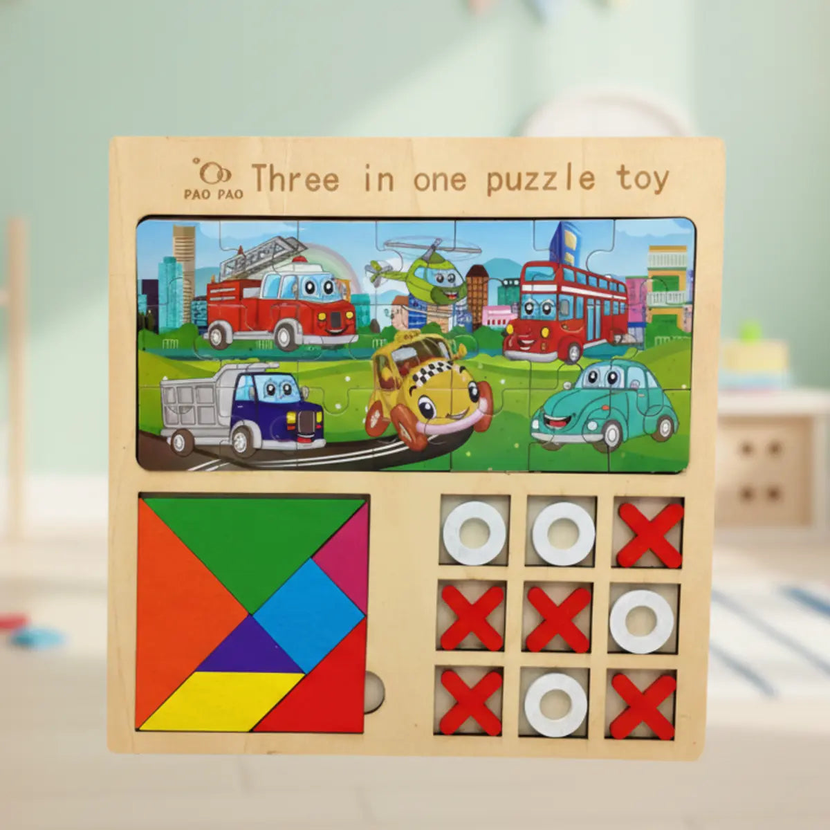 3 in 1 DIY Puzzle Board Game For Kids-Deliverrpk.