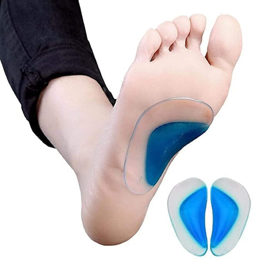 Dr. Foot Plantar Fasciitis Orthotic Insole Arch Support Silicone Insole Flat Foot Flatfoot Corrector Shoe Cushion Insert Gel orthopedic pad Deliverrpk