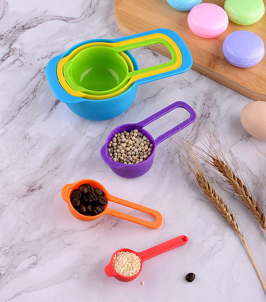 6pcs/set Kitchen Measuring Spoons Teaspoon Coffee Sugar Scoop Cake Baking Flour Measuring Cups Kitchen Cooking Tools - Deliverrpk