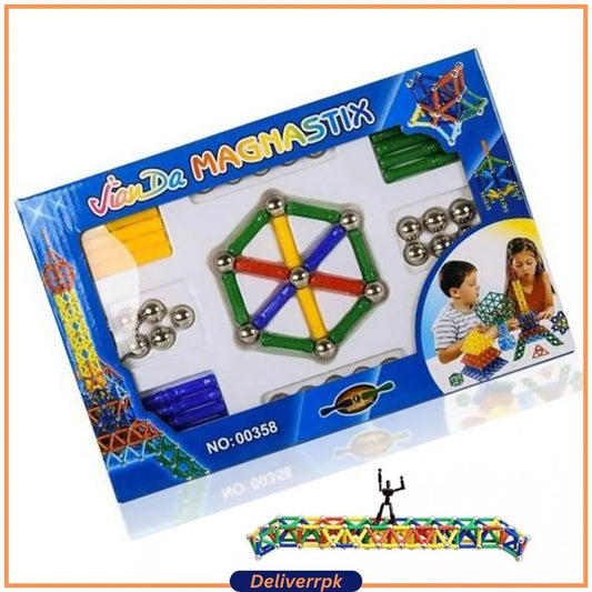 3D Magnetic Sticks Set Building Toy - Deliverrpk