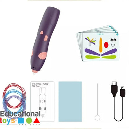 3D Pen Printing And Drawing Pen For Kids - Toynix