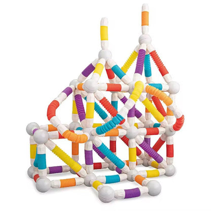 Flexible Magnetic Tube Building Blocks (36pcs)