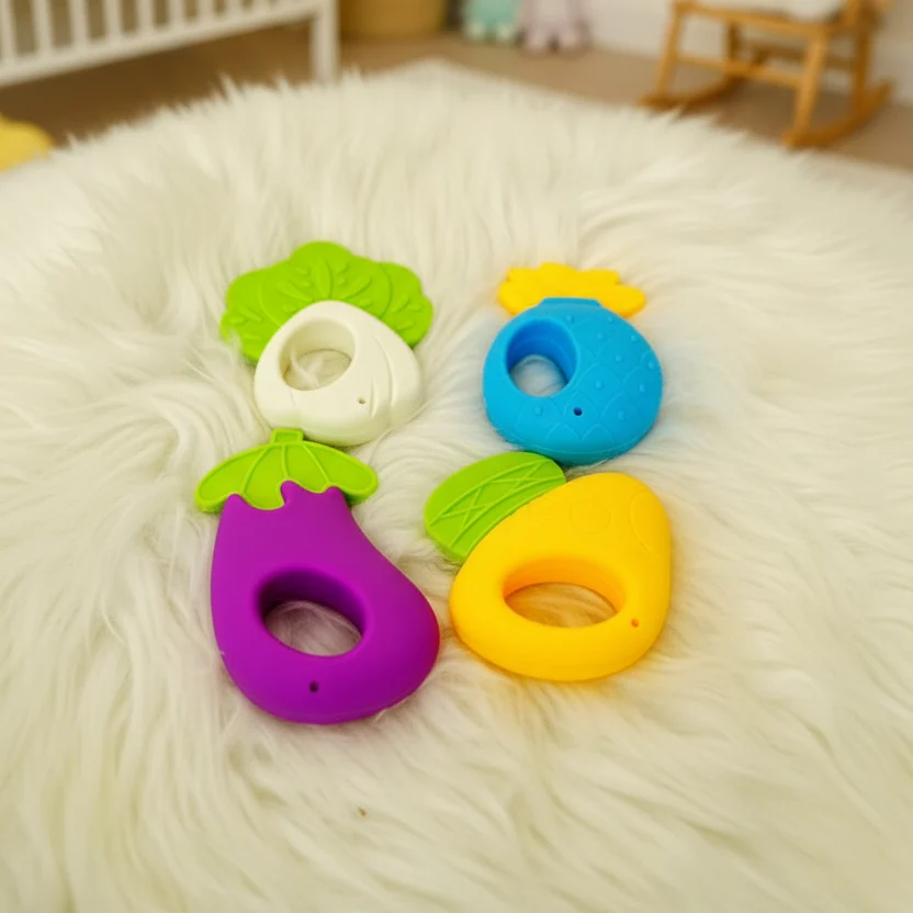 Colorful 4-Piece Set of Baby Teethers (YS466-5)
