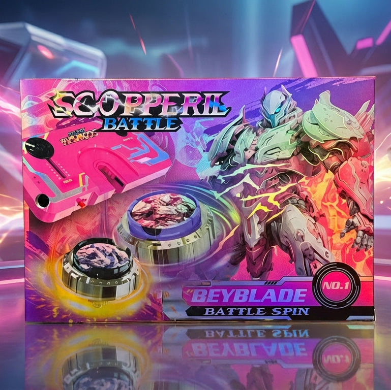 Electronic Beyblade Launcher Toy For Kids