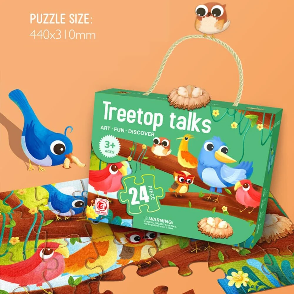 24 Pcs Art Puzzle for Kids (Random | 8862)