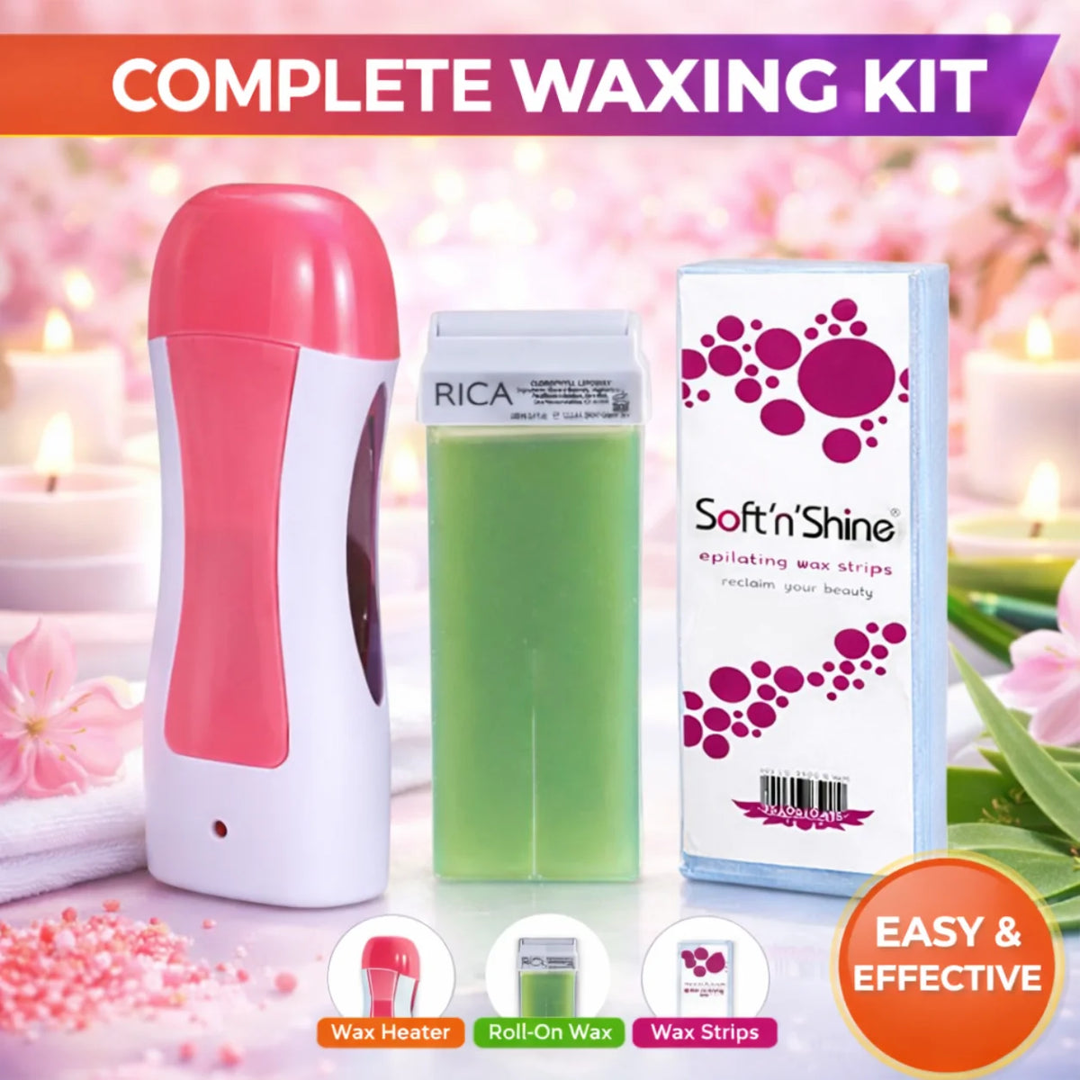 complete waxing kit -Deliverrpk