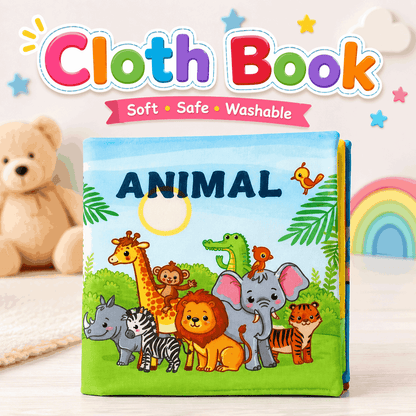 3D Early Education Cloth Book For Kids