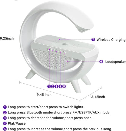 4 in 1 Wireless Charger Lamp - Deliverrpk