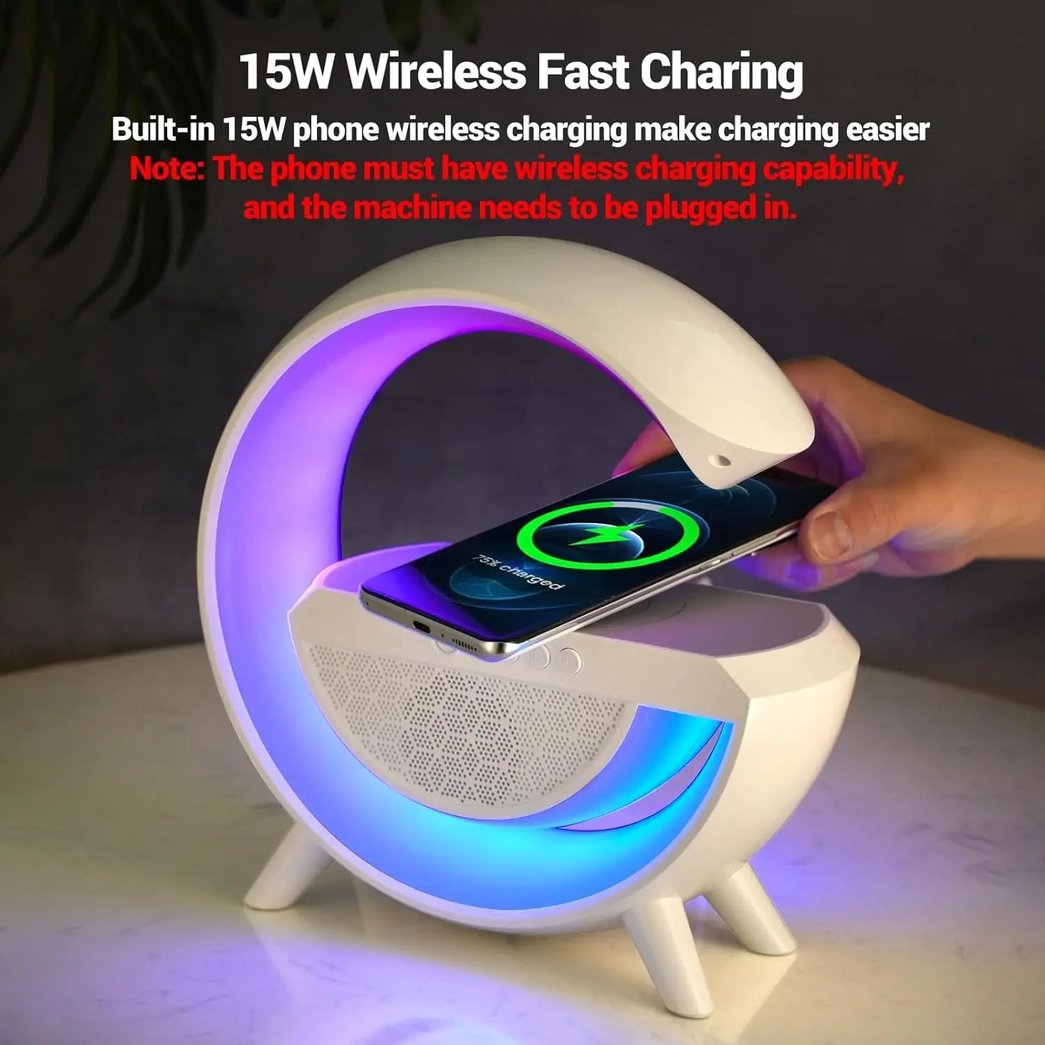 4 in 1 Wireless Charger Lamp - Deliverrpk