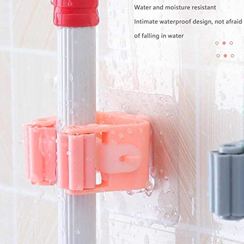 Wall Mounted Bathroom Mop Hooks - Deliverrpk