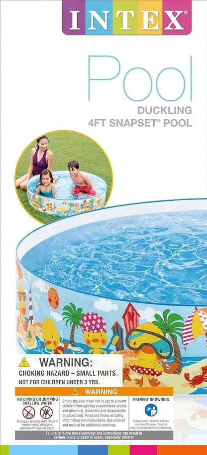 4FT DUCKLING SNAP SET POOL (58477) - Toynix