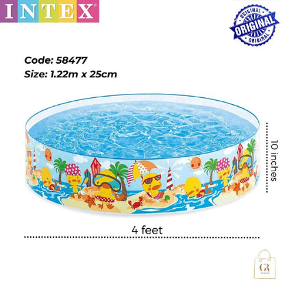 4FT DUCKLING SNAP SET POOL (58477) - Toynix