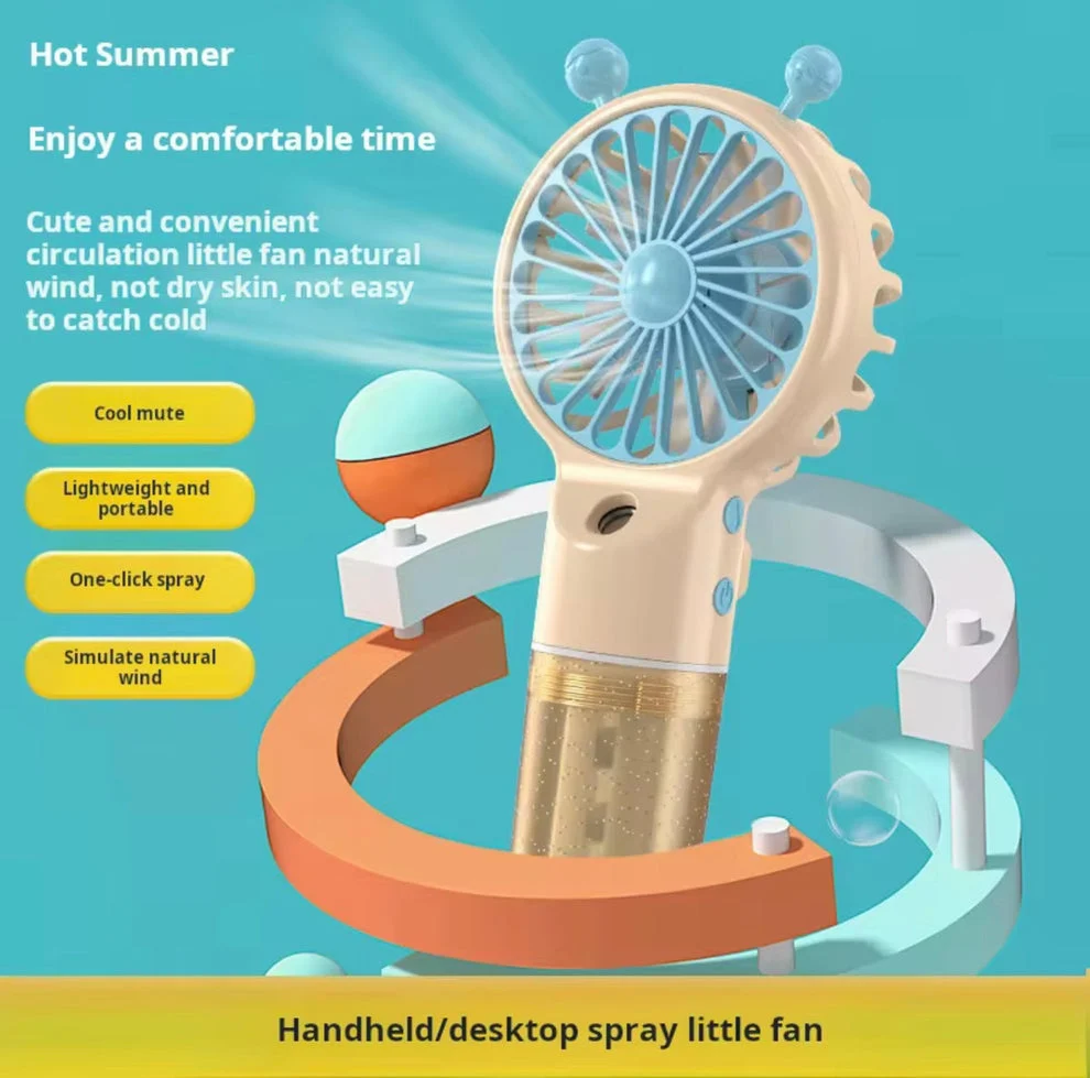 Spray Mini Rechargeable Cooling Fan (SL6618)
