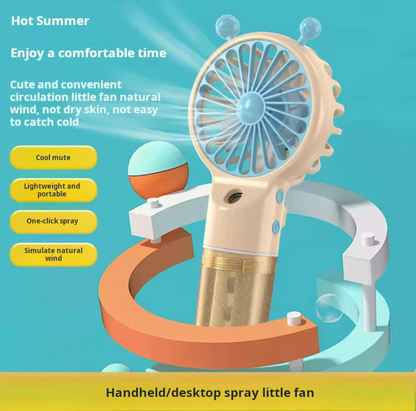 Spray Mini Rechargeable Cooling Fan (SL6618)