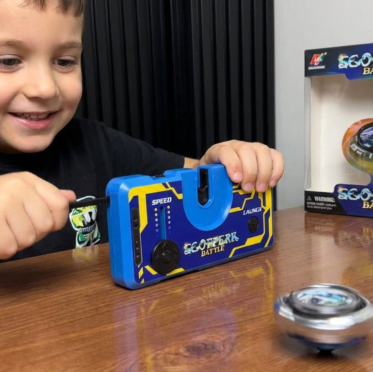 Electronic Beyblade Launcher Toy For Kids