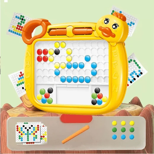 Duck Magnetic Bead Drawing Board for Kids (2337) (2)