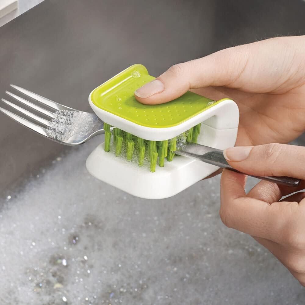 U Shaped Knife & Fork Cleaning Blade Brush - Deliverrpk