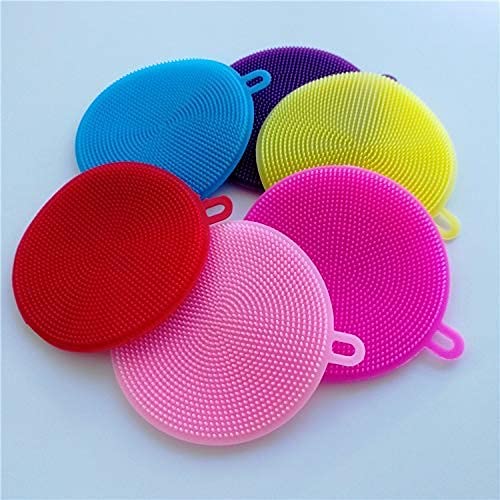 Multifunction Silicone Dish Bowl Cleaning Brush - Deliverrpk