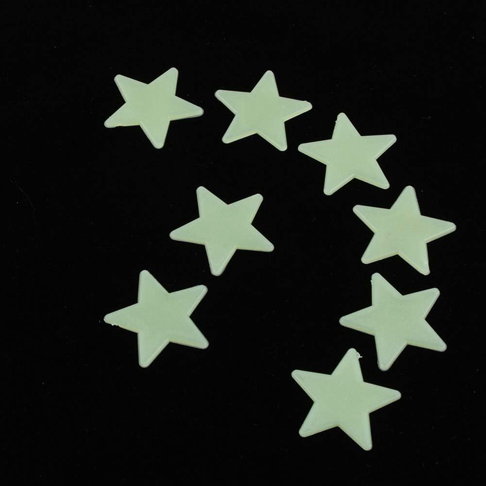 Luminous wall Stickers -- 3D Star Stickers For Rooms - Deliverrpk
