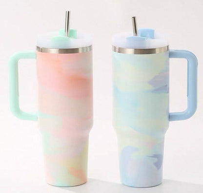 Marble Design Stainless Steel Water Tumbler 1200 ml