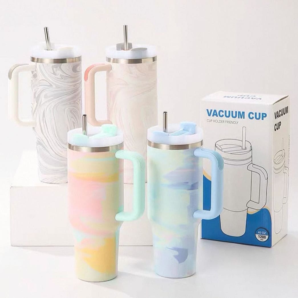 Marble Design Stainless Steel Water Tumbler 1200 ml