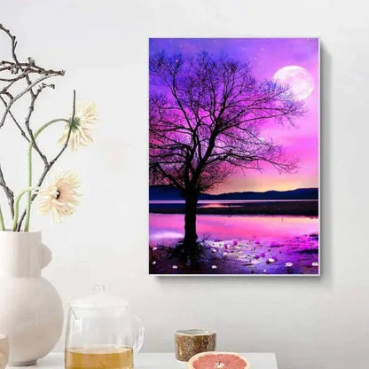 Small 5D Diamond Painting Kit For Home Decoration (Random Designs)