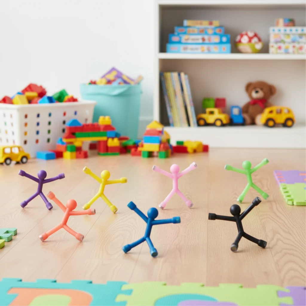Mini Man Fridge Magnets For Kids (6 Pcs | 2026-8)
