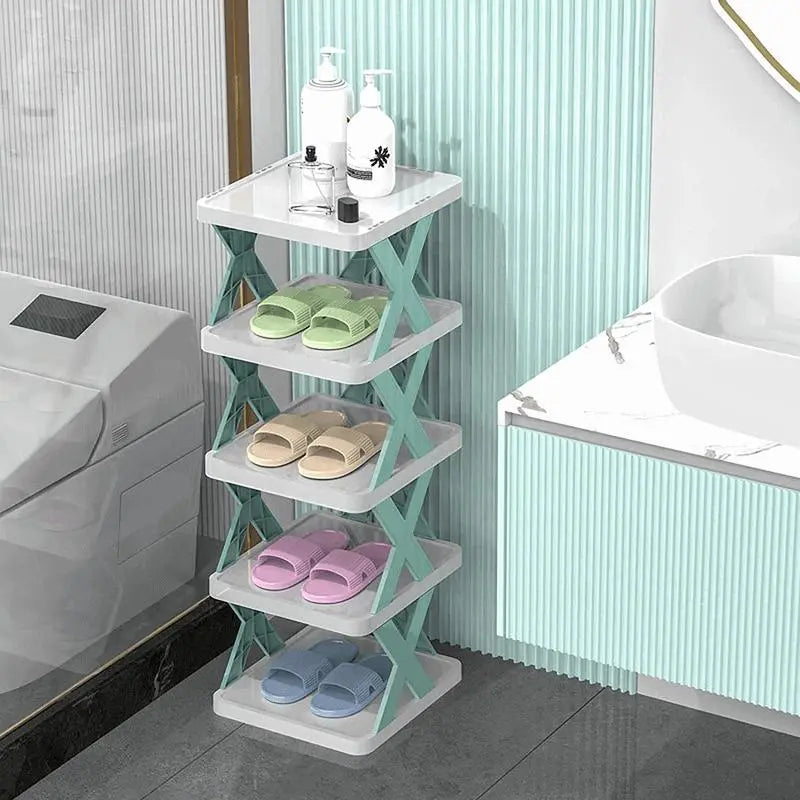 6 Layer Zigzag Shoes Rack - Deliverrpk