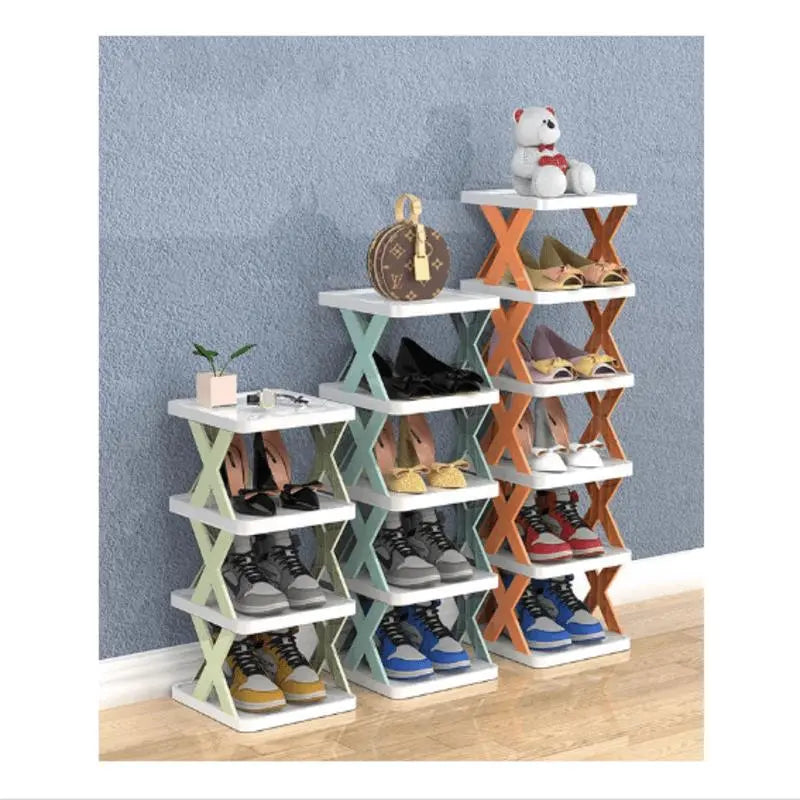 6 Layer Zigzag Shoes Rack - Deliverrpk