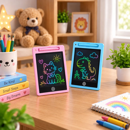 6.5 inch LCD Writing Tablet Multicolor Screen Erasable Writing Board