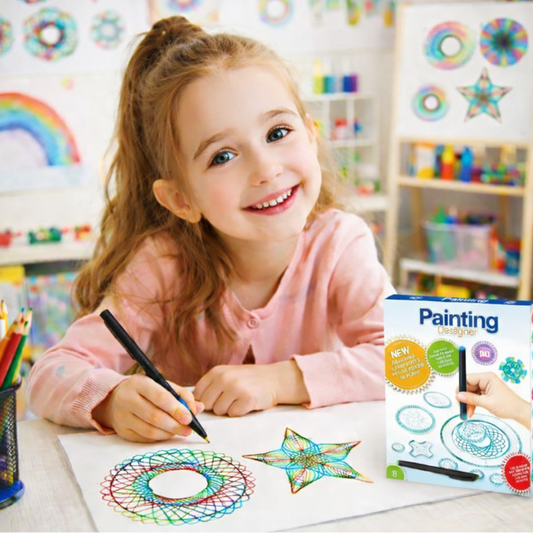 Educational Spirograph Painting Designer Set for Kids