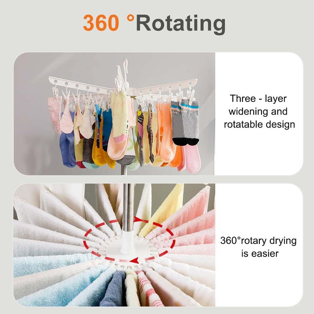 Laundry Clothes Drying Rack - Deliverrpk