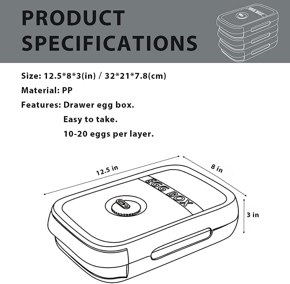 Egg Storage Box - Deliverrpk