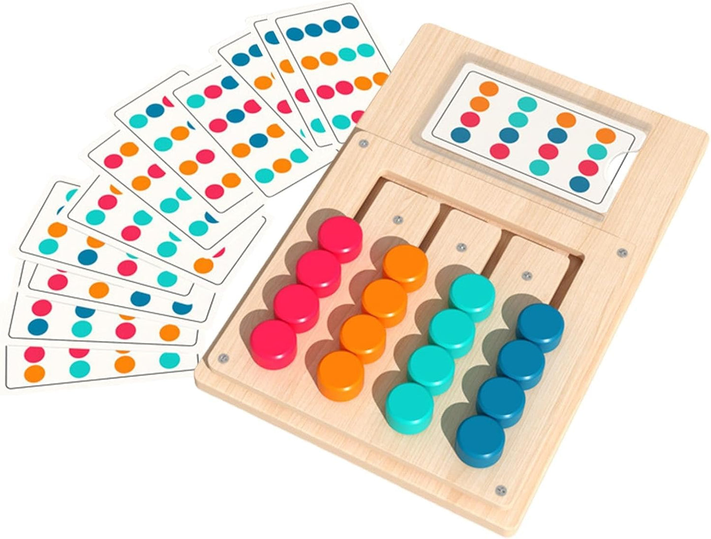 Wooden Color Matching Puzzle Board Game | 2025-5