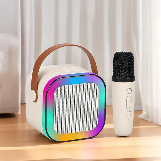 Wireless Karaoke Speaker K12 (Single Mic) - Random Color