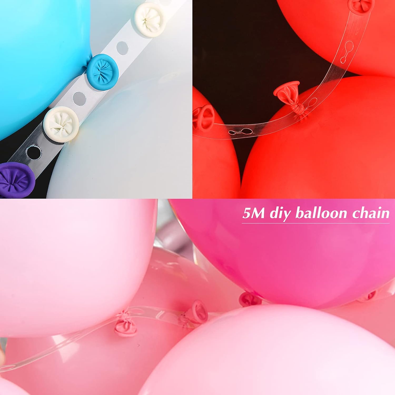 5m Balloon Arch Strip Tape Connect Strip Chain - Deliverrpk