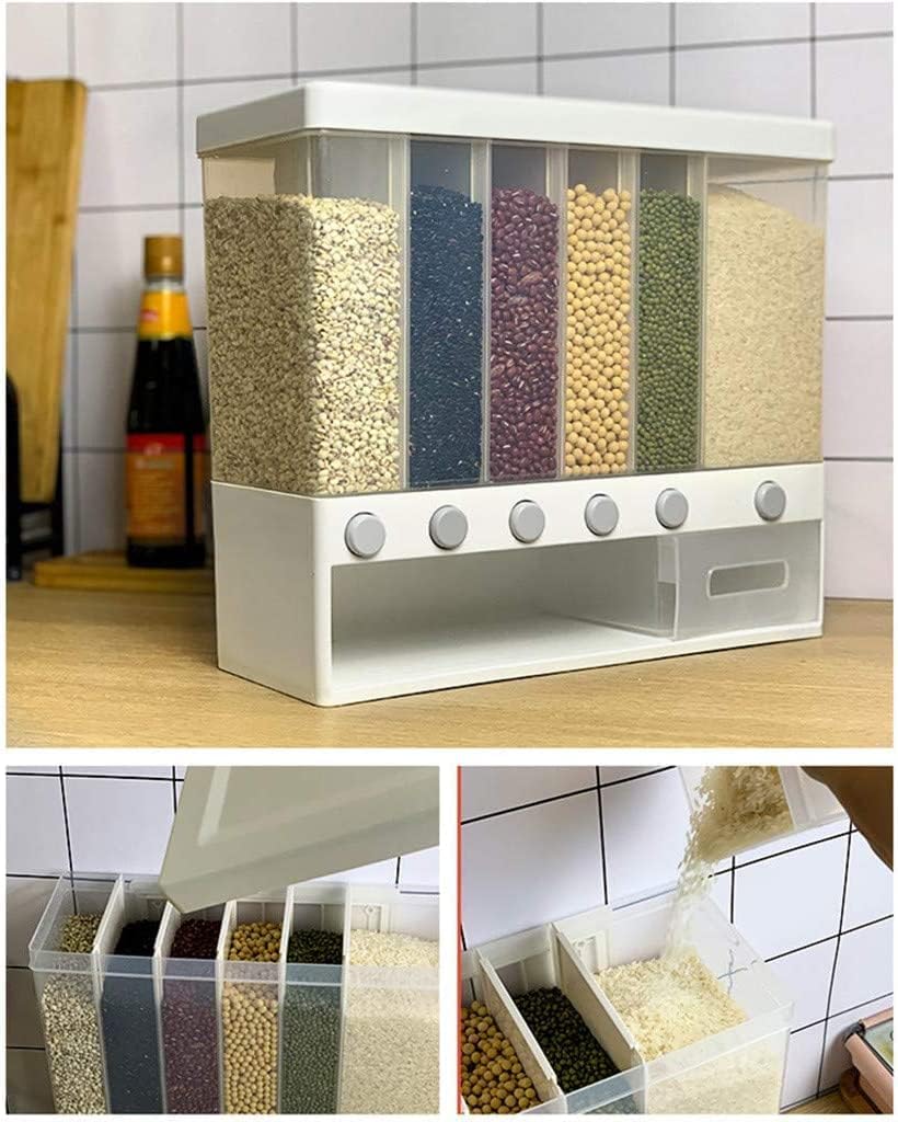 Rice Dispenser Food Storage Box Container - Deliverrpk