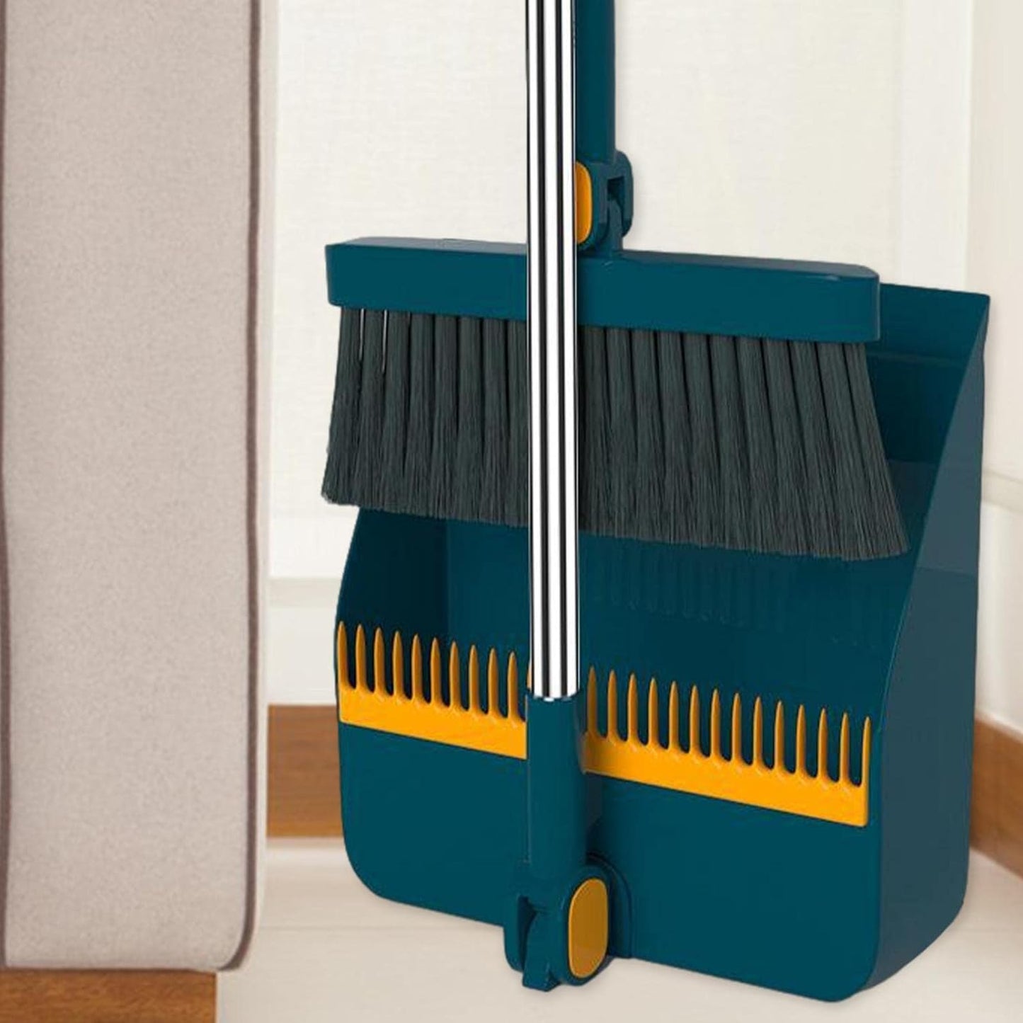 Attachable Broom With Dustpan - Deliverrpk