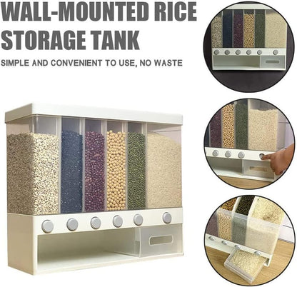 Rice Dispenser Food Storage Box Container - Deliverrpk