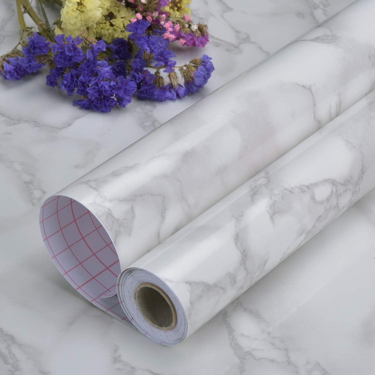 60x200cm Wall Paper Waterproof Heat Resistant Self Adhesive Anti Oil Kitchen Wallpaper Marble Sheet for Kitchen Deliverrpk