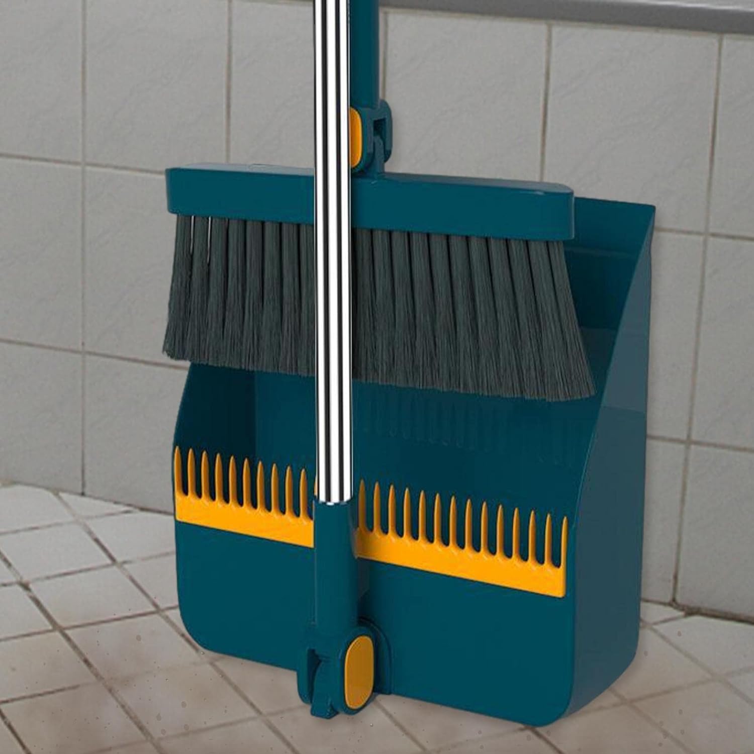 Attachable Broom With Dustpan - Deliverrpk