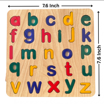 Wooden Acrylic Educational Learning Colorful Puzzle Board (Pack Of 5)