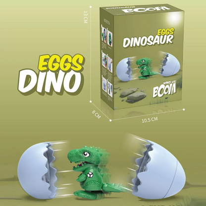 Dinosaur Egg Toy Wind-Up Dino Hatching Surprise for Kids (9988-171)