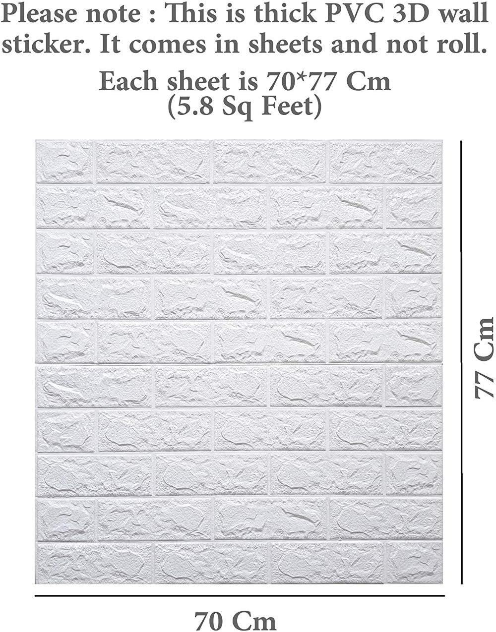 White Brick Sheet - Deliverrpk