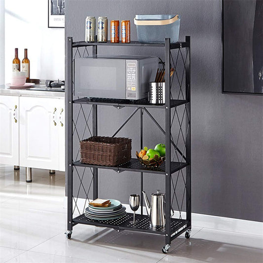 4-Shelf Storage Kitchen Trolly - Deliverrpk