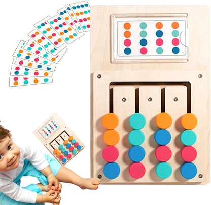 Wooden Color Matching Puzzle Board Game | 2025-5