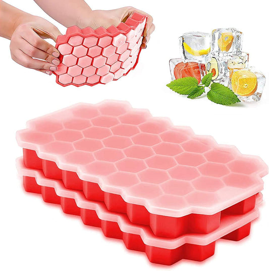 Silicone Honey IceCube Tray with Lid - Deliverrpk