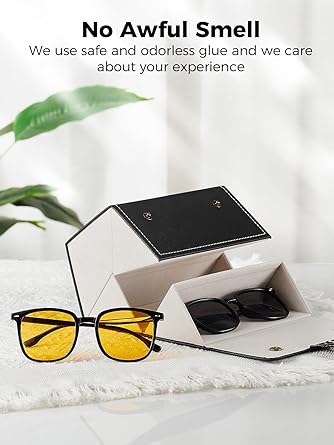 Leather Sunglasses Organizer - Deliverrpk